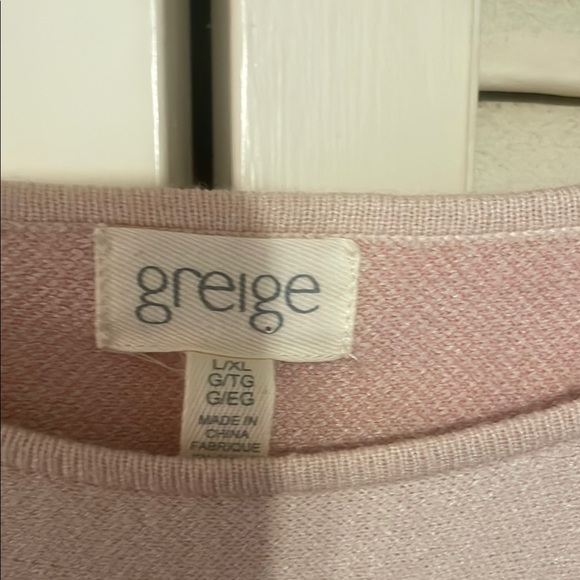 Chic Pink Striped Poncho with Fringe - Picture 2 of 5